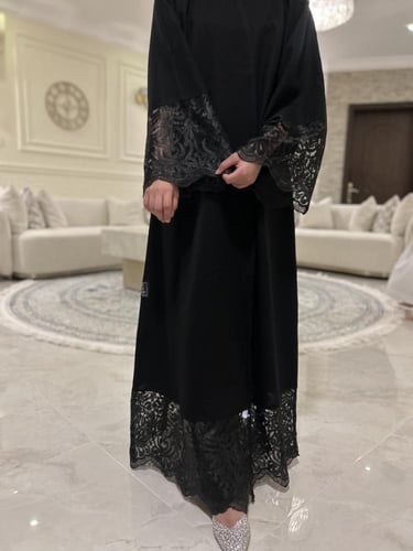 عباية ريهام ) دانتيلا