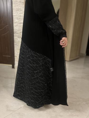 عباية منال بتدخيلات فخمه
