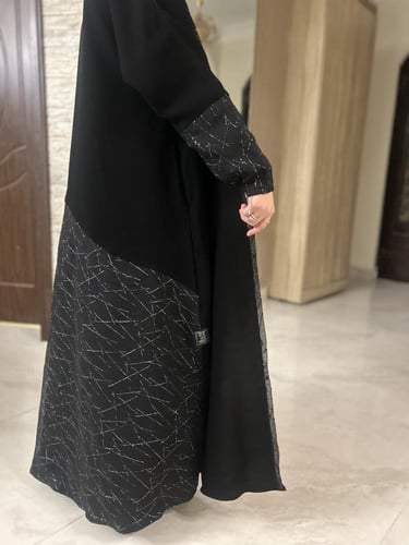 عباية منال بتدخيلات فخمه