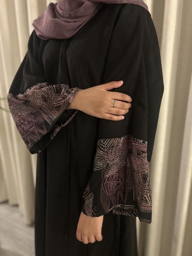 عباية سناء ) شمواه بااكمام شال كشميري