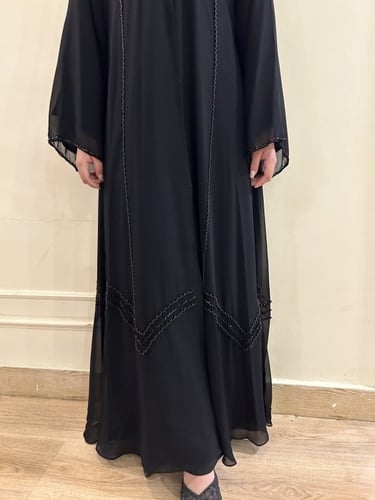 عباية وصايف )شيفون شك شكل هندسي