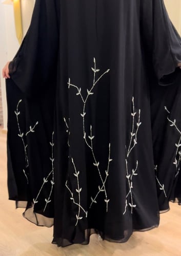 عباية إيلاف ) شيفون شك كلوش