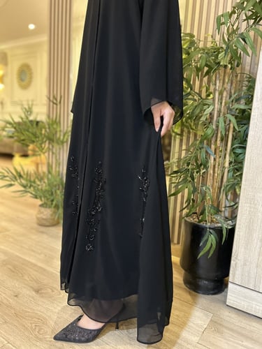 عباية وجدان )شك شيفون كلوش