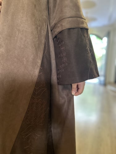 عباية ايمان ) شمواه بتدخيلات تطريز