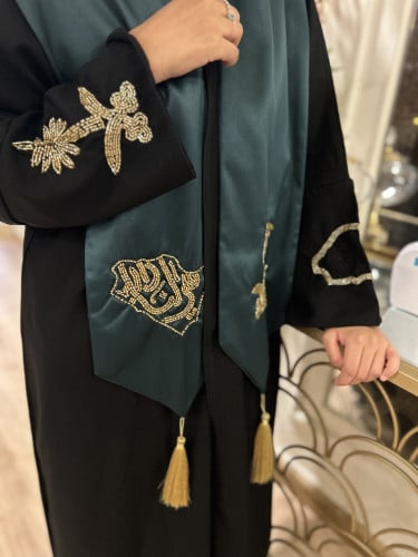 شال وطني اخضر غامق