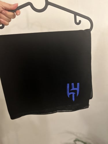 طرحة شعار الهلال تطريز