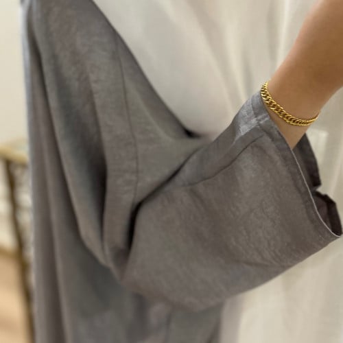 عباية حرير مغسول