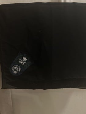 طرحة شعار الأهلي تطريز