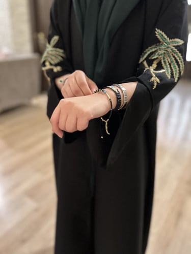 عباية وطنية سيفين ونخلة