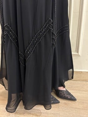عباية وصايف )شيفون شك شكل هندسي