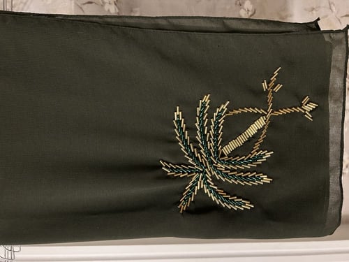 طرحة وطنية لون زيتي