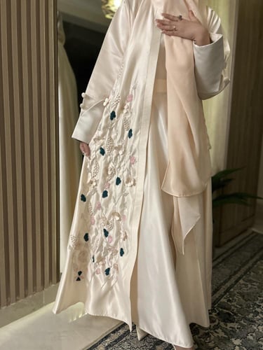 عباية ديم قطعتين