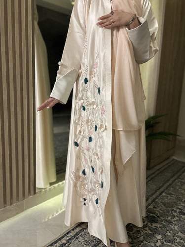 عباية ديم قطعتين