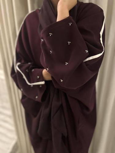 عباية ريتال ) ملونه موديل 0001