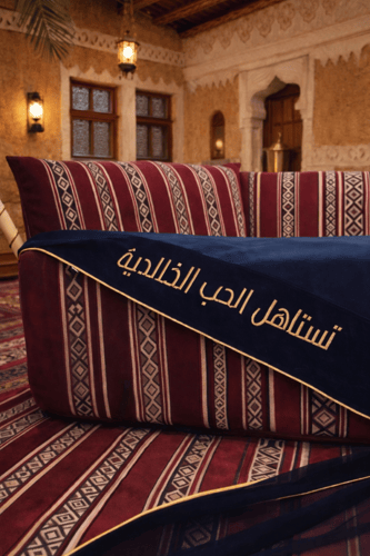 وشاح طويل من الشيفون الناعم