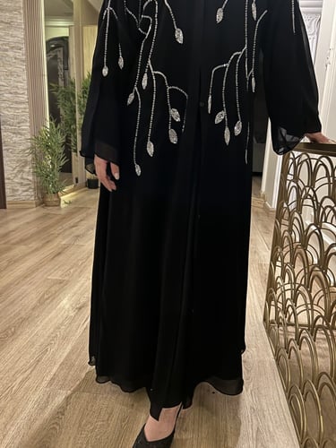 عباية غنى )شيفون شك علوي متوفر لونين