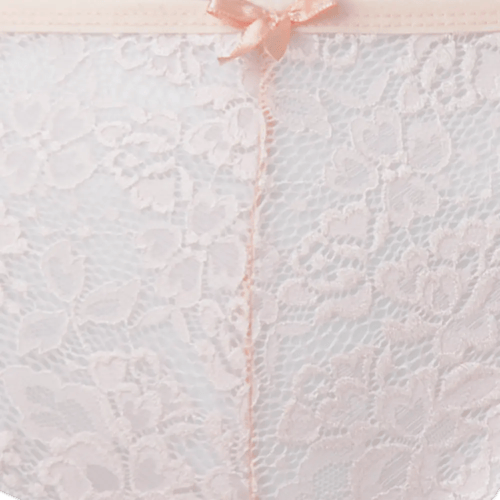 سروال داخلي نسائي قطني دانتيل، 6 قطع "