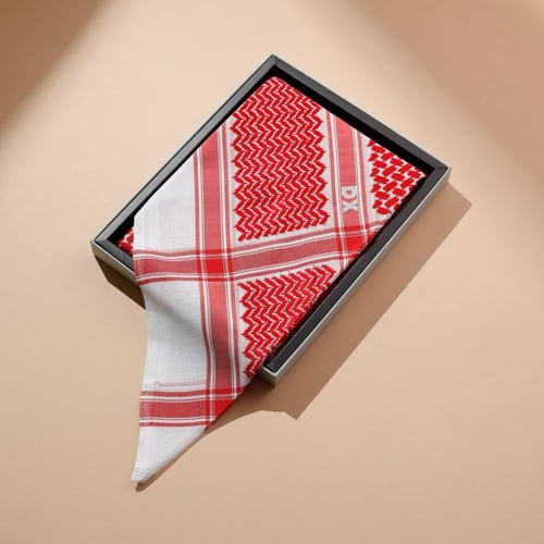 شماغ دي اكس DX احمر مودرين رجالي