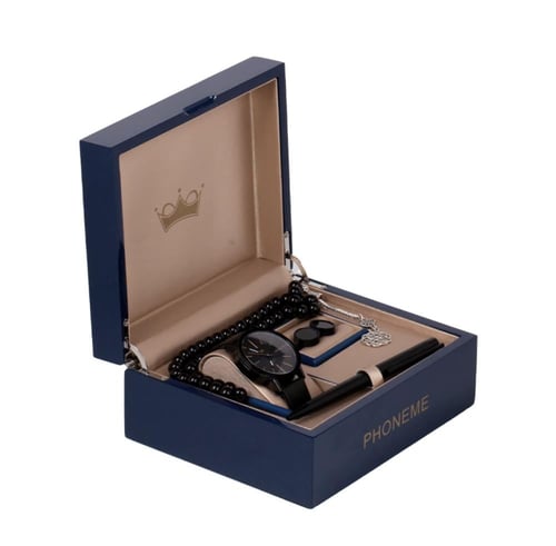 طقم قلم كبك ساعة فاخر