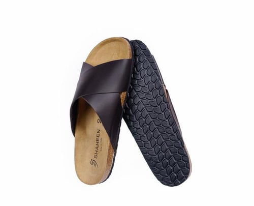 حذاء المميز بني ارضية مايكرو