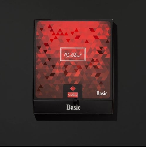 شماغ البسام بيسك انجليزي