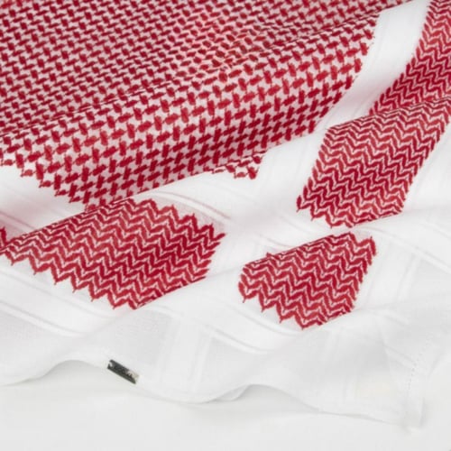 شماغ جوديفا GODIVA احمر انجليزي 2024