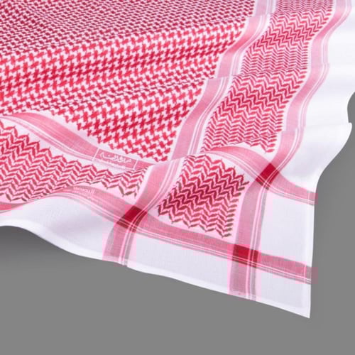 شماغ البسام بصمة 4 لون غامق انجليزي