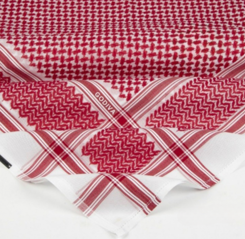 شماغ جوديفيا GODIVA غامق انجليزي 2024