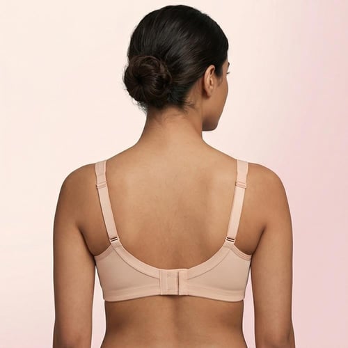 حمالة صدر مريحة بتصميم أنثوي ودعم يومي - 6 قطع