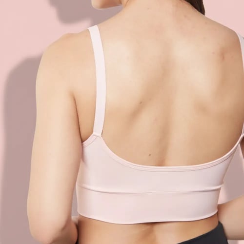 صدرية مبطنة ناعمة بظهر مريح ودعم متوازن - 6 قطع