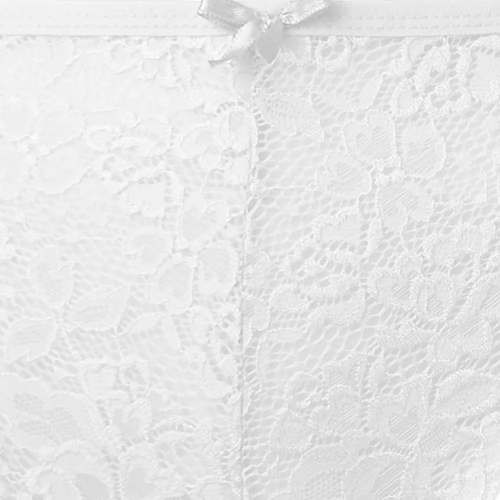 سروال داخلي نسائي قطني دانتيل، 6 قطع "