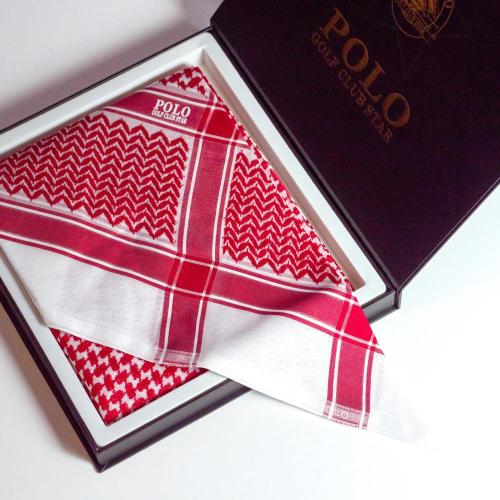 شماغ بولو كلاسيك احمر