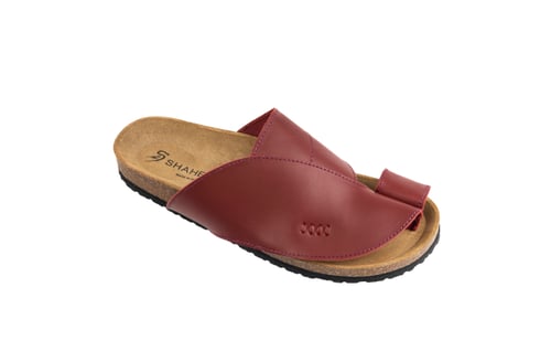 حذاء المميز عنابي ارضية مايكرو