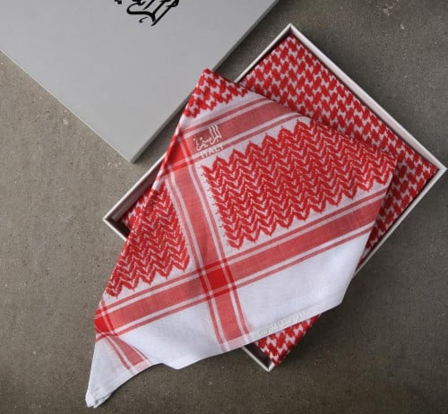 شماغ المراسيم احمر