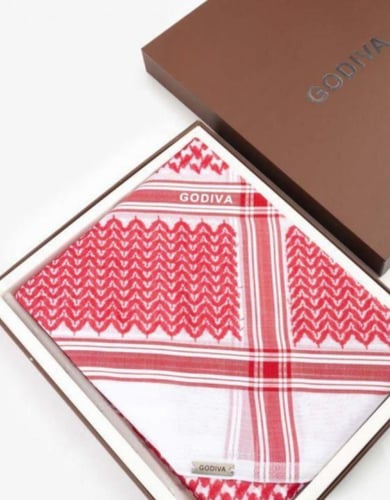 شماغ جوديفيا GODIVA غامق انجليزي 2024