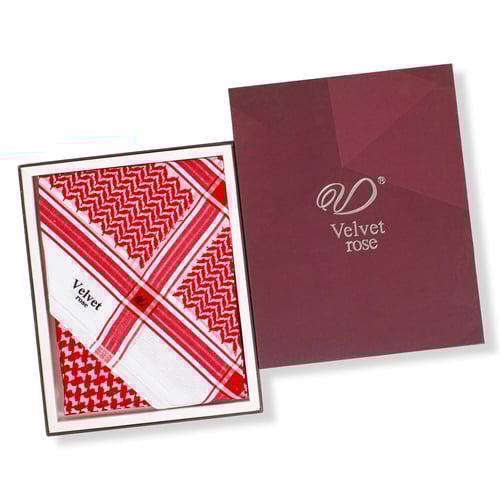 شماغ فلفت روز أحمر 2024