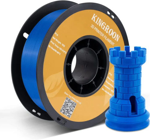 KINGROON PLA (Blue) 3D Filament 1.75Ø, 1kg