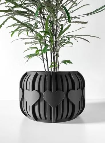 وعاء الزرع القلبي الساحر ألديز مع صينية التصريف وا...