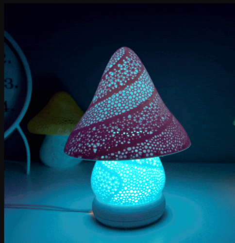 اضاءة فطرية الشكل المميزة