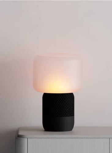 مصباح طاولة Aura Light – قاعدة شبكية، قابس بريطاني...