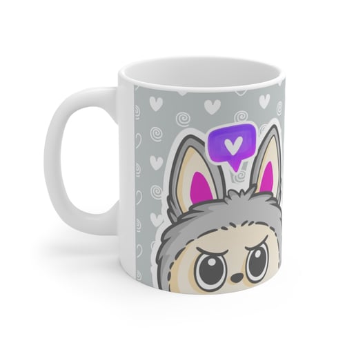 مج لابوبو الكرتوني – تصميم مرح بألوان متنوعة