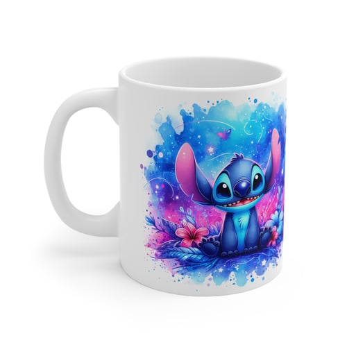 كوب سيراميك "ستيتش الزهري" – إصدار خاص لعشاق ديزني