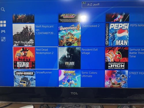 سوني 4 سليم معدل ٥٠٠ جيجا