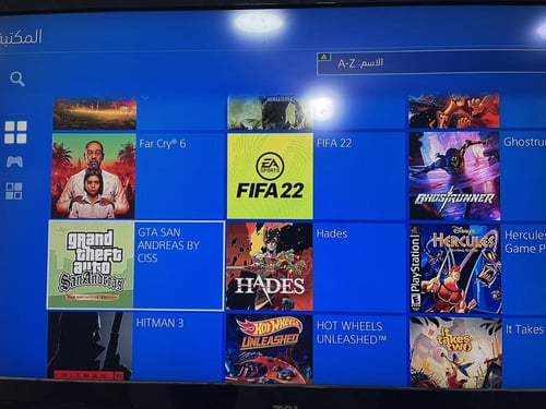 سوني 4 سليم معدل ٥٠٠ جيجا