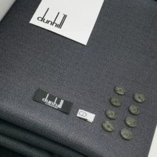 قماش دنهل شتوي لون رمادي غامق