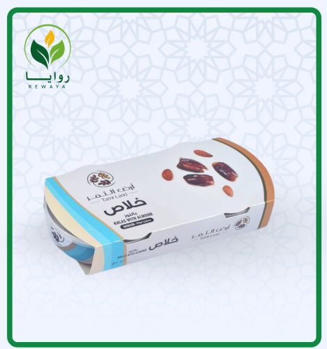 تمر خلاص باللوز - منزوع النوي