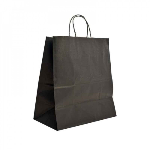 كيس ورقي اسود مقاس وسط (25 حبه ) . 2698013