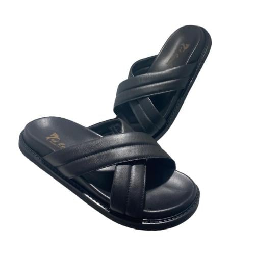 شبشب رجالي عصري جلد طبيعي