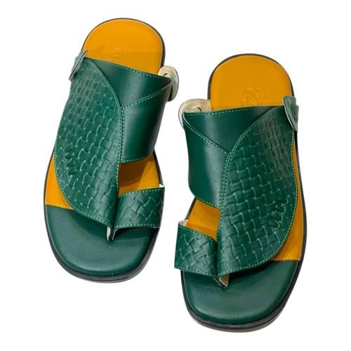 حذاء شرقي كلاس بنمط مضفر فاخر