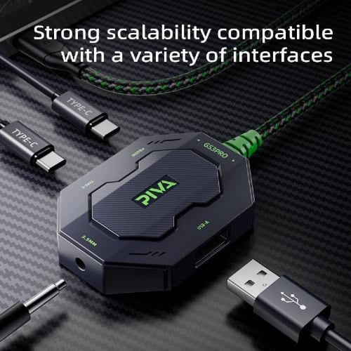 وصلة تايب سي رأس الكيبل ( مستقيم ) 4in1 تدعم 32Bit...